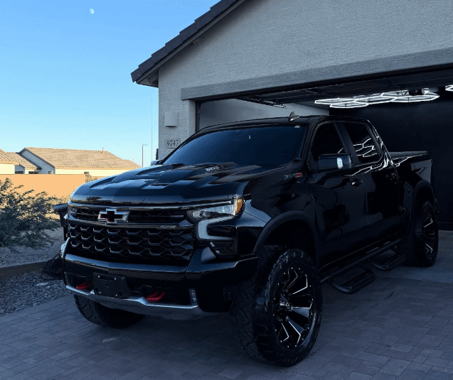 Showroom Perfection - Fire Storm detailing result